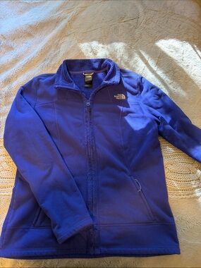The North Face Deep Purple Full-Zip Fleece Jacket